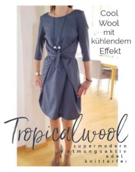 Preview: Tropical Wool Navy
